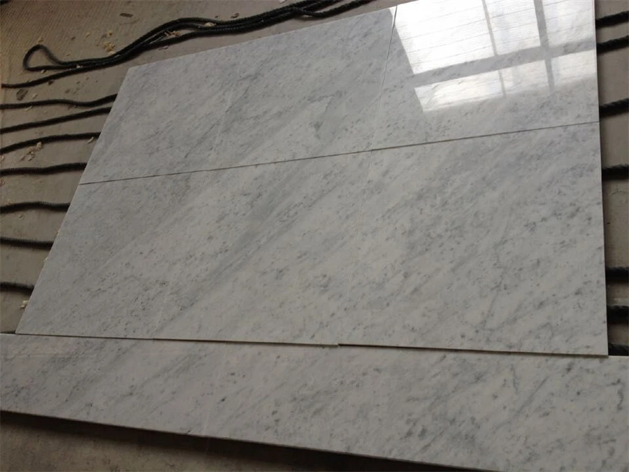 Bianco Carrara marble tile Bianco Carrara marble tile