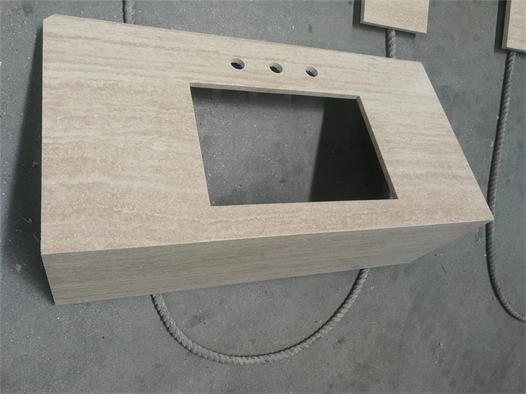 roman travertine vanity top roman travertine vanity top
