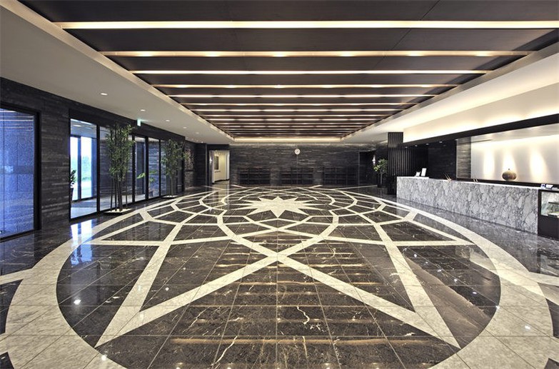 Hang grey marble and Venatino for floor Hang grey marble and Venatino for floor