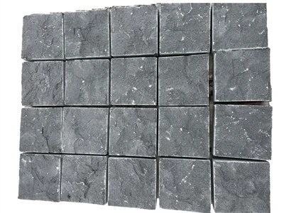 Gardd Basalt Du Carreg Palmant Deunydd Adeiladu Tai